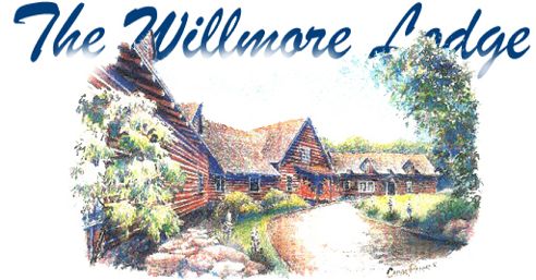 Watercolor of Willmore Lodge